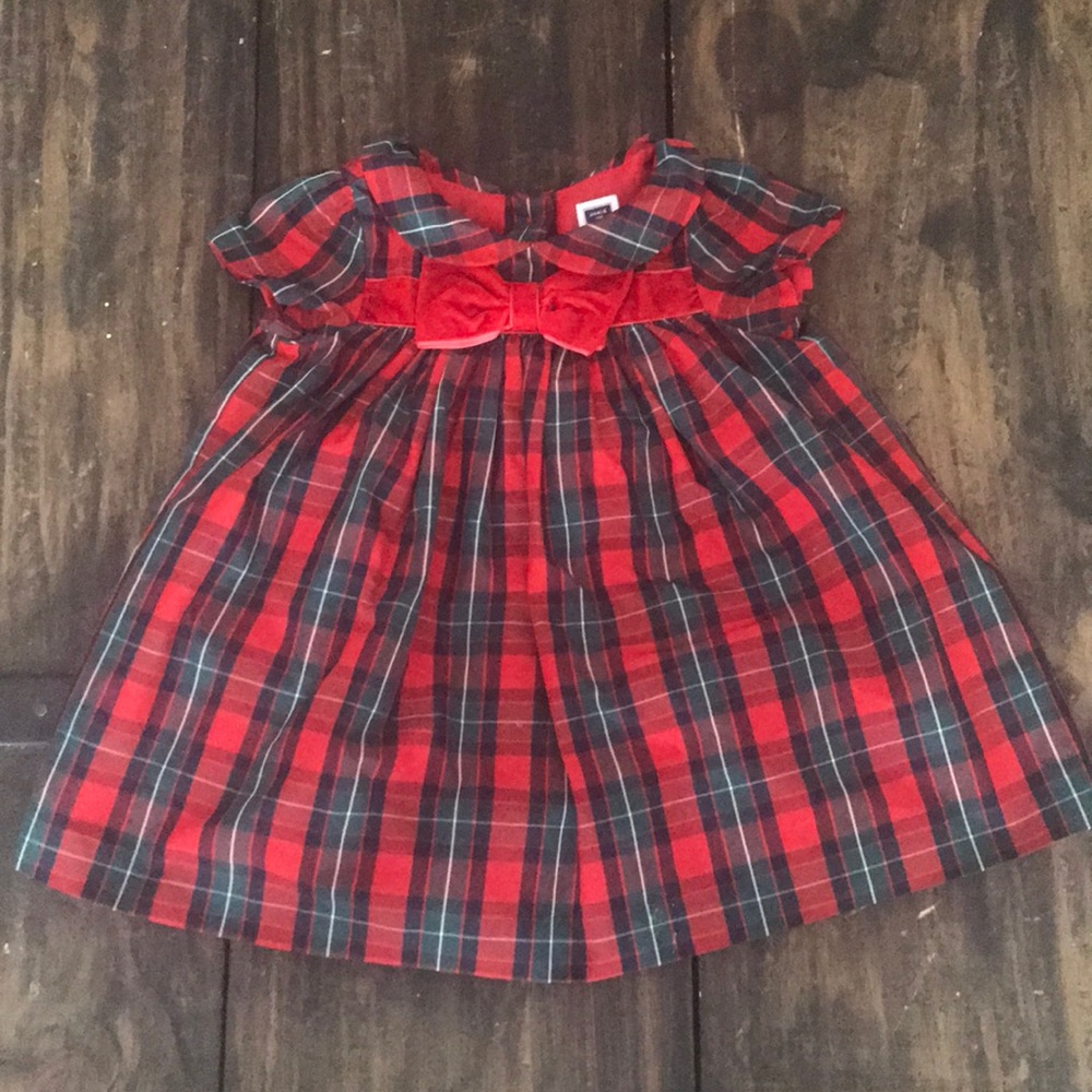 Janie and Jack holiday plaid dress